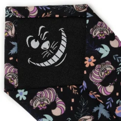 Disney Alice in Wonderland Cheshire Cat Black Men's Tie
