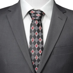 Disney Alice in Wonderland Gray Men's Tie