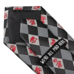 Disney Alice in Wonderland Gray Men's Tie