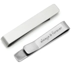 Ox and Bull Trading Co. Always and Forever Hidden Message Tie Bar