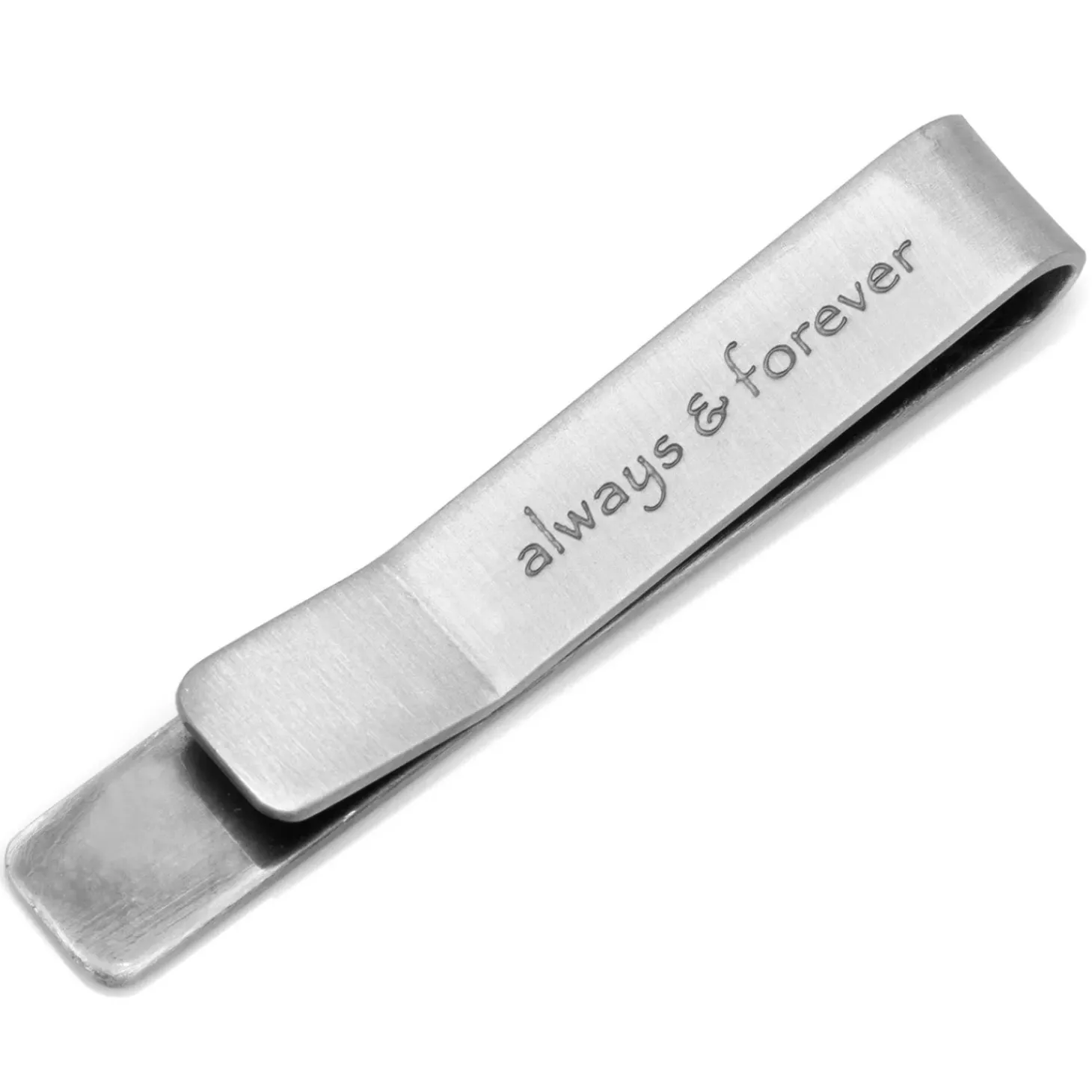 Ox and Bull Trading Co. Always and Forever Hidden Message Tie Bar