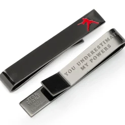 Star Wars Anakin Hidden Message Black Tie Bar