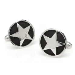 Max Lang Antique Star Cuff Links