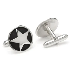 Max Lang Antique Star Cuff Links