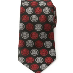 Marvel Ant-man Red/Gray Charcoal Tie