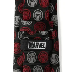 Marvel Ant-man Red/Gray Charcoal Tie