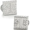 Ox and Bull Trading Co. Arabesque Design Cufflinks