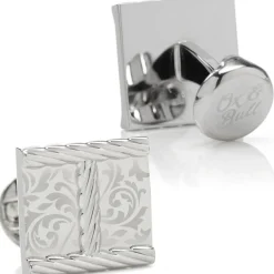 Ox and Bull Trading Co. Arabesque Design Cufflinks