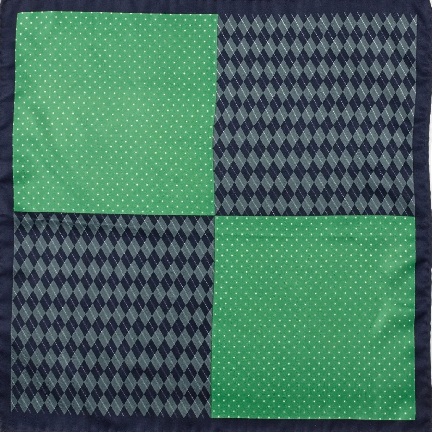 Cufflinks, Inc. Argyle Dot Multi Pocket Square