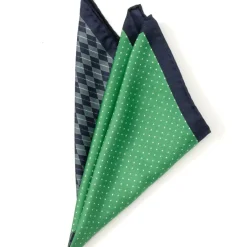 Cufflinks, Inc. Argyle Dot Multi Pocket Square