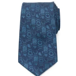 Marvel Avengers Blue Men's Tie