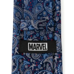 Marvel Avengers Blue Multi Paisley Men's Tie
