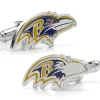 NFL Baltimore Ravens Head Cufflinks