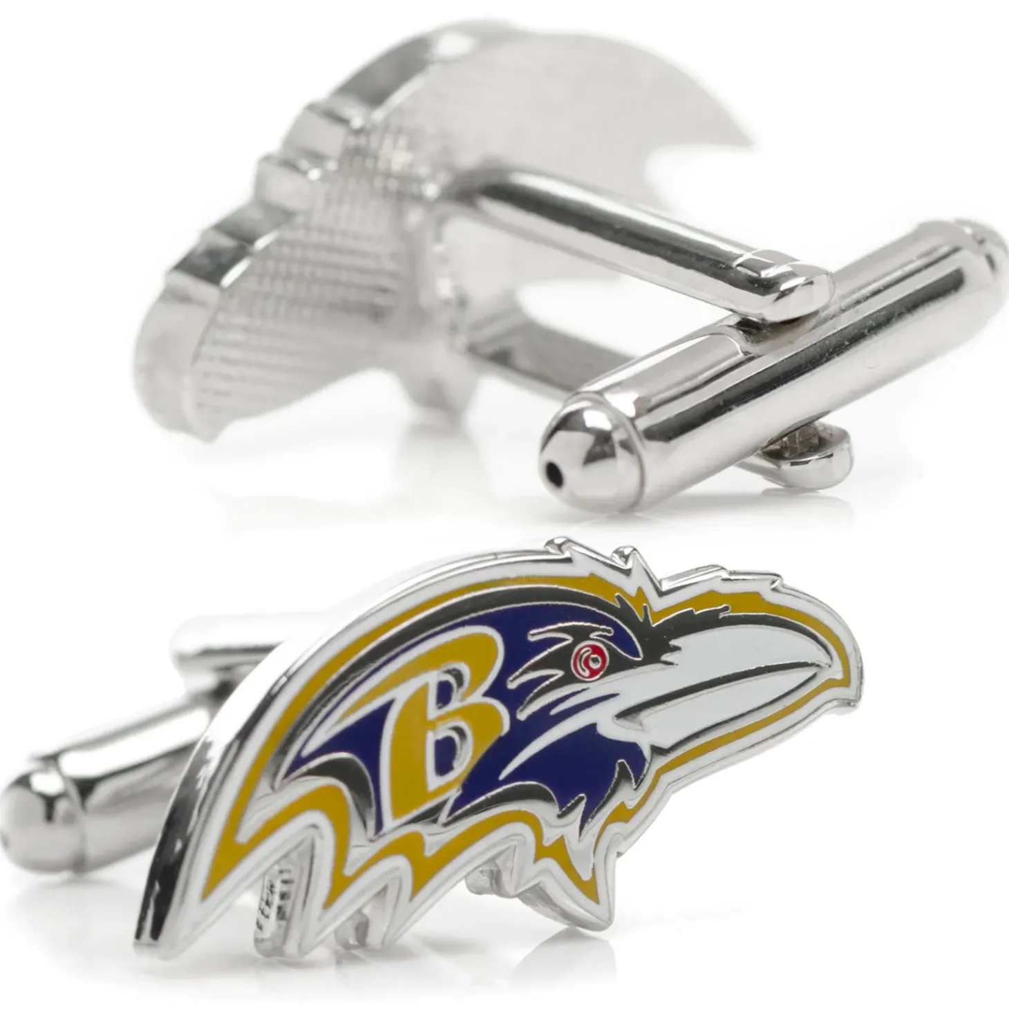NFL Baltimore Ravens Head Cufflinks