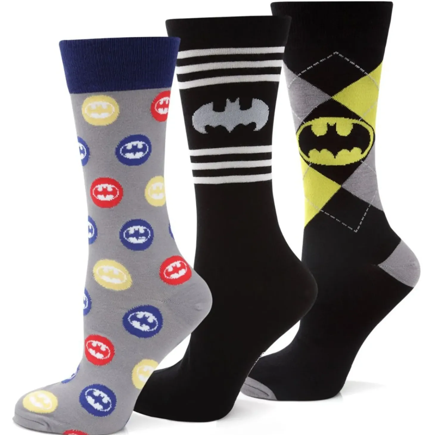 DC Comics Batman 3 Pack Sock Gift Set