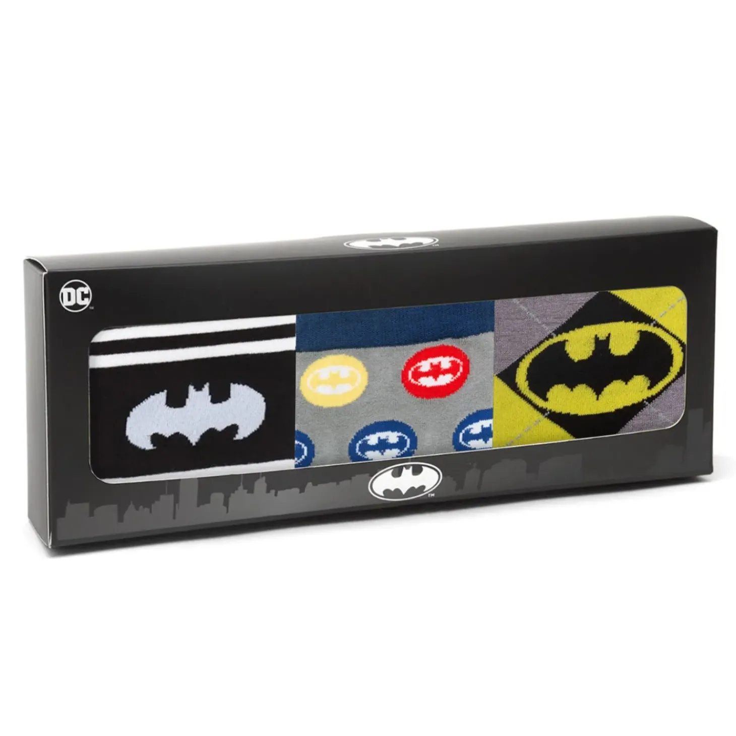 DC Comics Batman 3 Pack Sock Gift Set