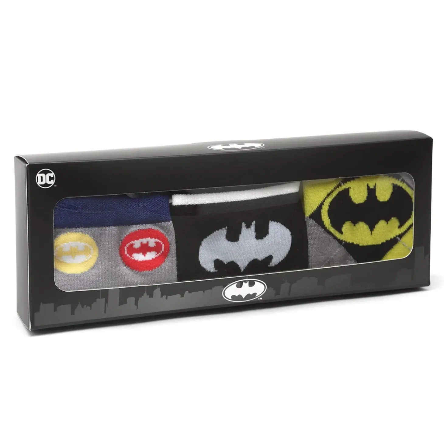 DC Comics Batman 3 Pack Sock Gift Set