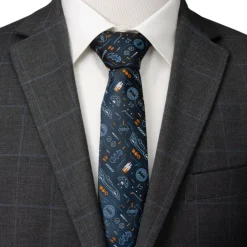 DC Comics Batman Batmobile Black Men's Tie