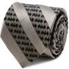 DC Comics Batman Black Pinstripe Tie