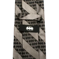 DC Comics Batman Black Pinstripe Tie