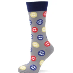 DC Comics Batman Dot Sock