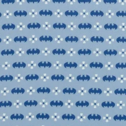 DC Comics Batman Multi Motif Blue Pocket Square