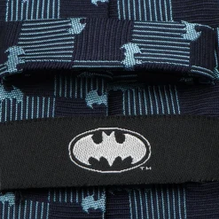 DC Comics Batman Navy Tie