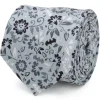 DC Comics Batman Patterned Floral Blue Men's Tie