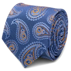 Star Wars BB-8 Blue Paisley Tie