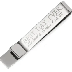 Ox and Bull Trading Co. Best Day Ever Engravable Tie Bar