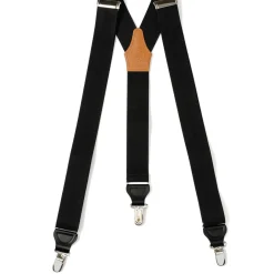 Ox and Bull Trading Co. Black Clip Suspenders