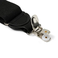 Ox and Bull Trading Co. Black Clip Suspenders