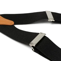 Ox and Bull Trading Co. Black Clip Suspenders