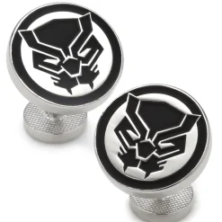 Marvel Black Panther Mask Cufflinks