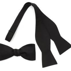 Ox and Bull Trading Co. Black Self Tie Bow Tie