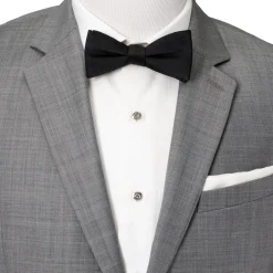 Ox and Bull Trading Co. Black Silk Bow Pre-Tie