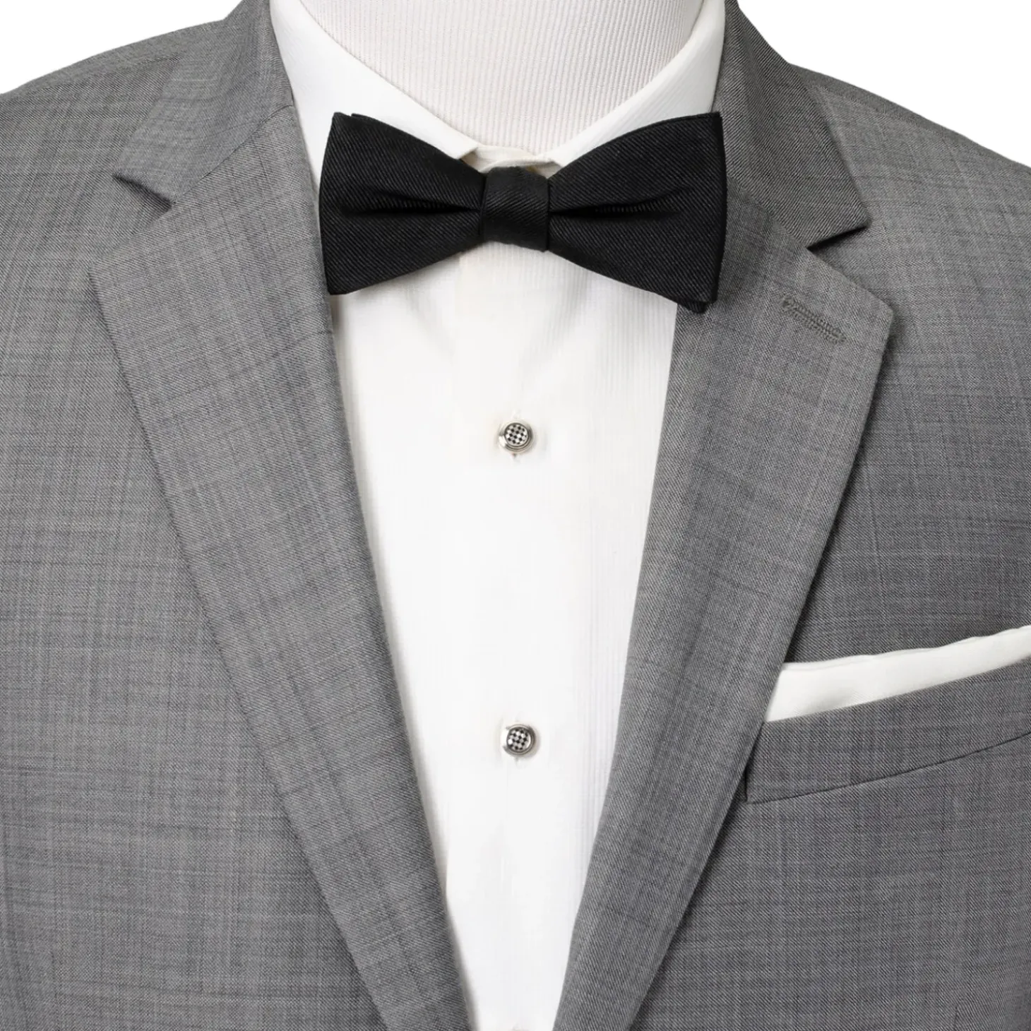 Ox and Bull Trading Co. Black Silk Bow Pre-Tie