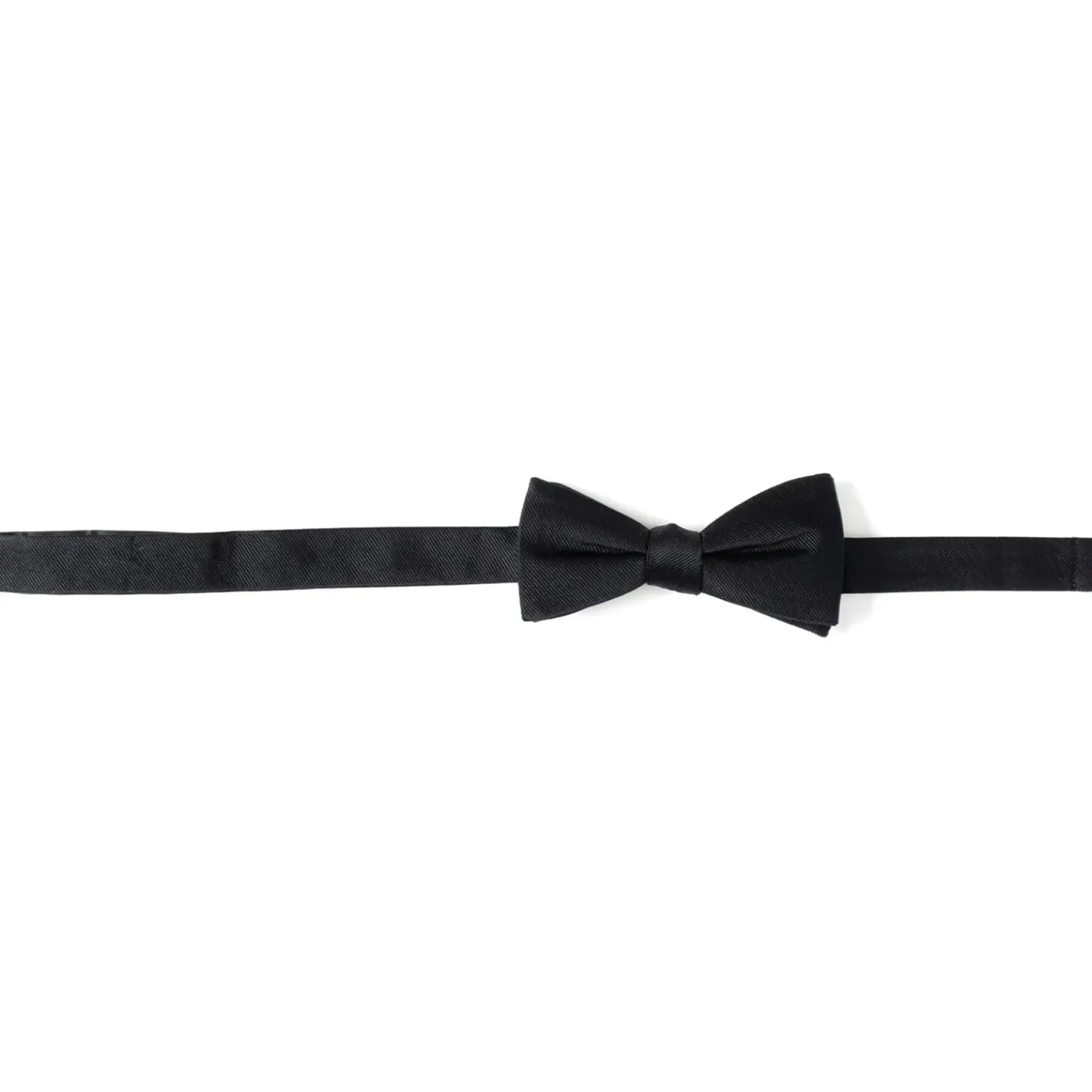 Ox and Bull Trading Co. Black Silk Bow Pre-Tie