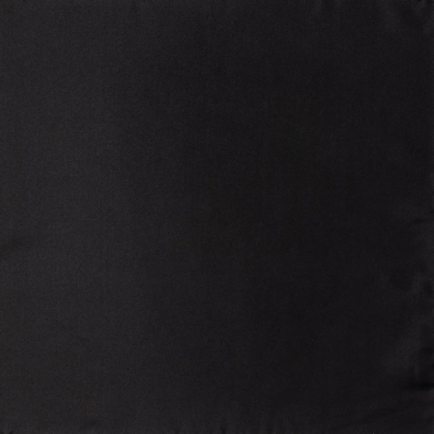 Ox and Bull Trading Co. Black Silk Pocket Square