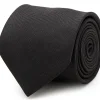 Ox and Bull Trading Co. Black Silk Tie