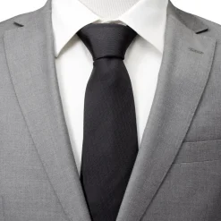 Ox and Bull Trading Co. Black Silk Tie