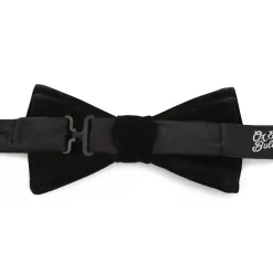 Ox and Bull Trading Co. Black Velvet Bow Tie