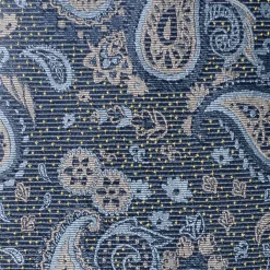Ox and Bull Trading Co. Blue & Gray Paisley Men's Tie