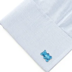 Cufflinks, Inc. Blue Gummy Bear Cufflinks