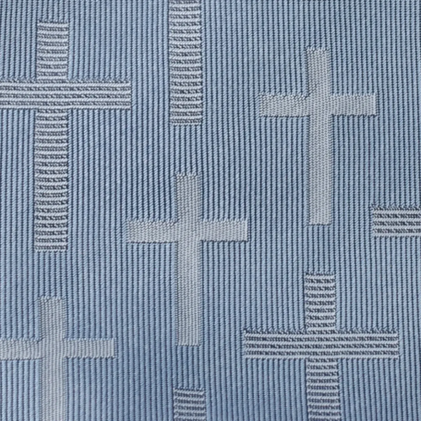 Cufflinks, Inc. Blue Textured Cross Men's Tie