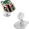 Star Wars Boba Fett Distressed Helmet Cufflinks