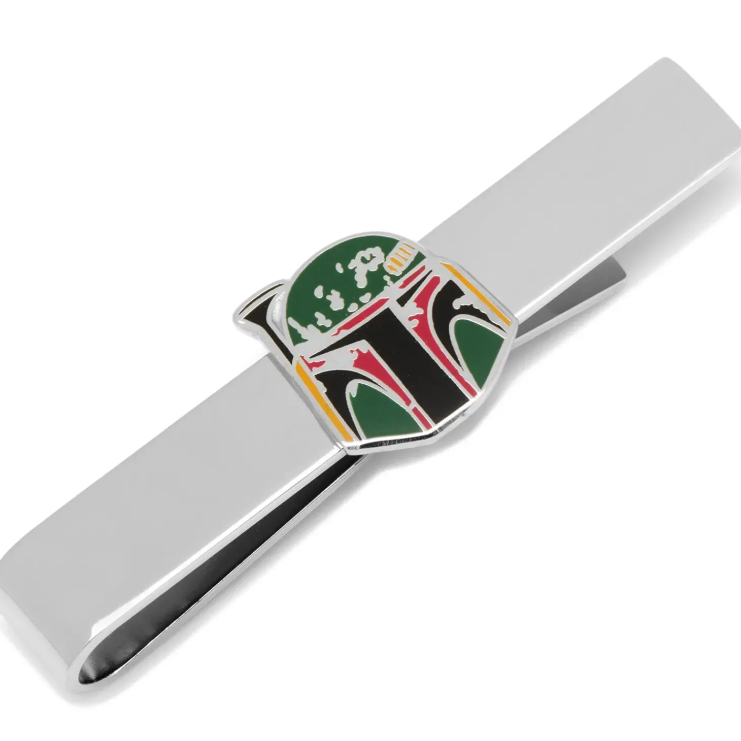 Star Wars Boba Fett Distressed Helmet Tie Bar