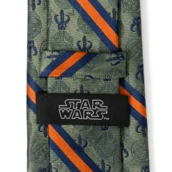 Star Wars Boba Fett Green Men's Tie