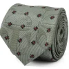 Star Wars Boba Fett Green Motif Men's Tie