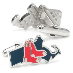 MLB Boston Red Sox State Shaped Cufflinks